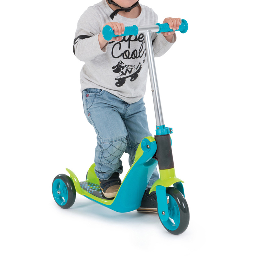 Smoby Blue Reversible 2-in-1 Scooter Image 3