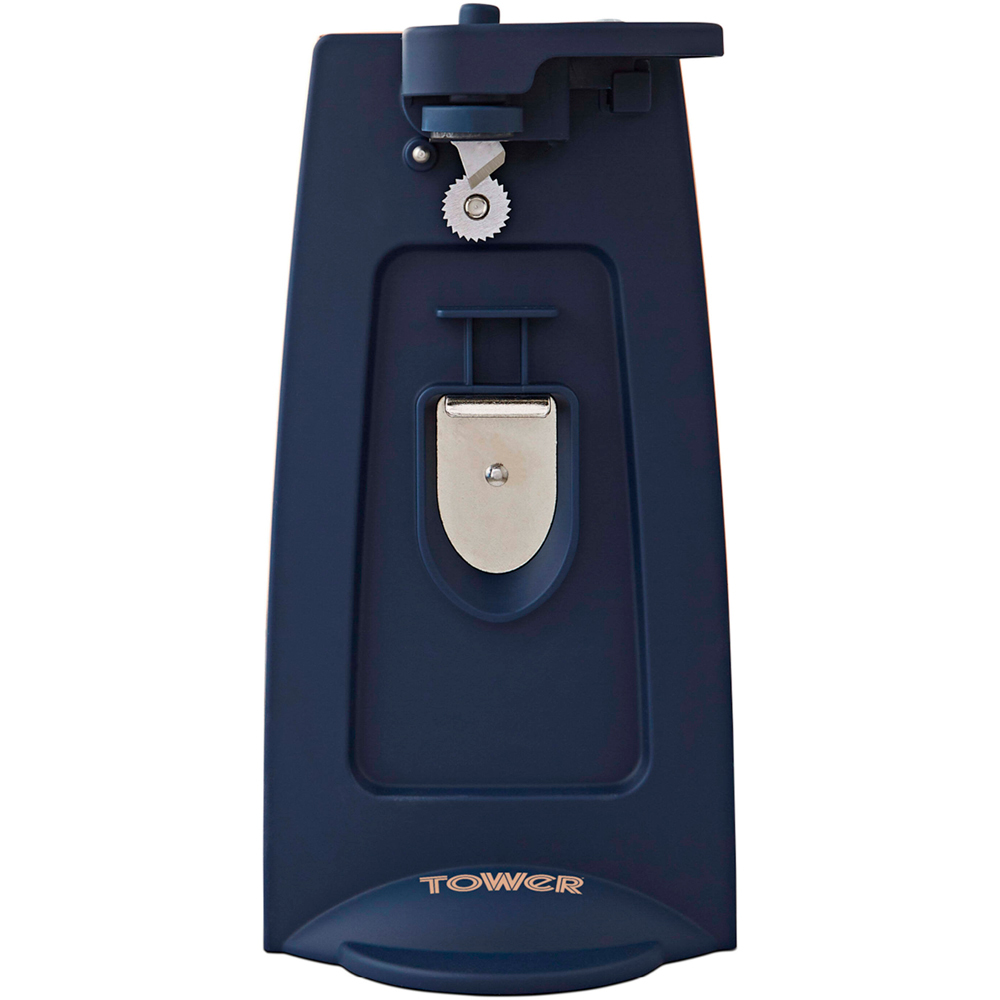 Tower T19031MNB Cavaletto Midnight Blue 3 in 1 Electric Can Opener 70W Image 1