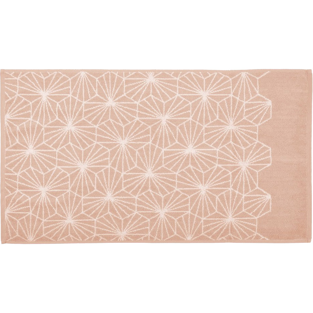 Allure Bath Fashions Blush Geometric Bath Towel Image 3