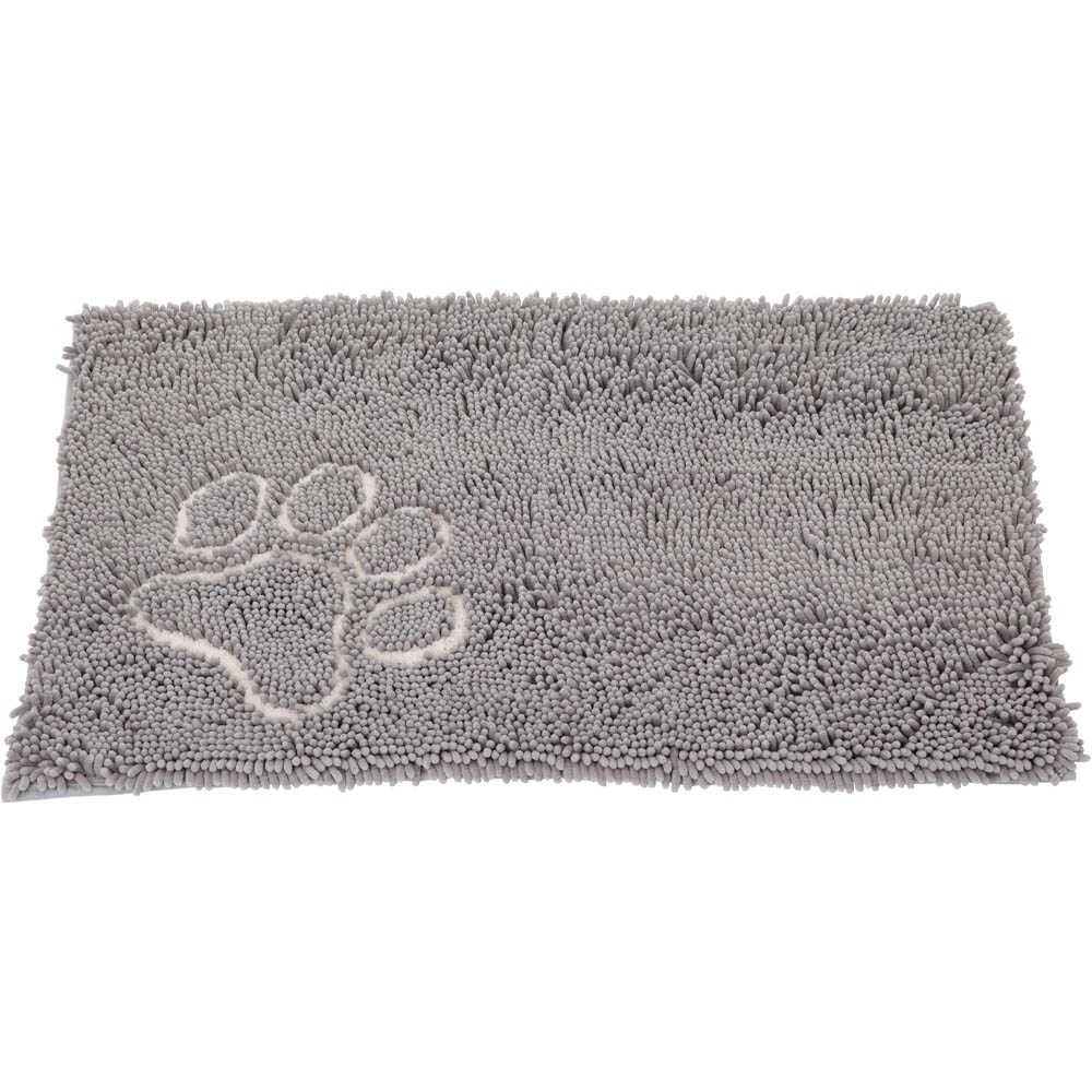 Bunty Medium Grey Soft Pet Mat Image 1