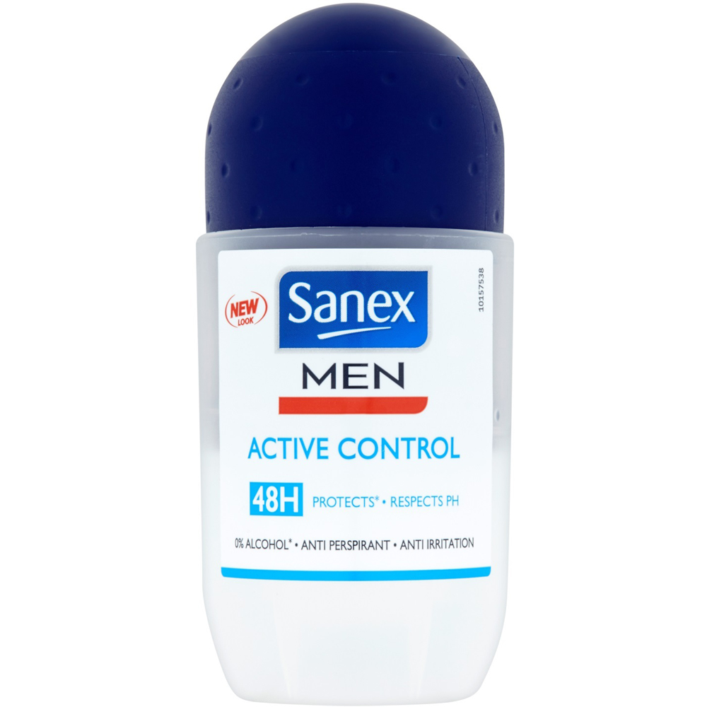 Sanex Men Active Control Roll On Anti Perspirant 50ml Image 1