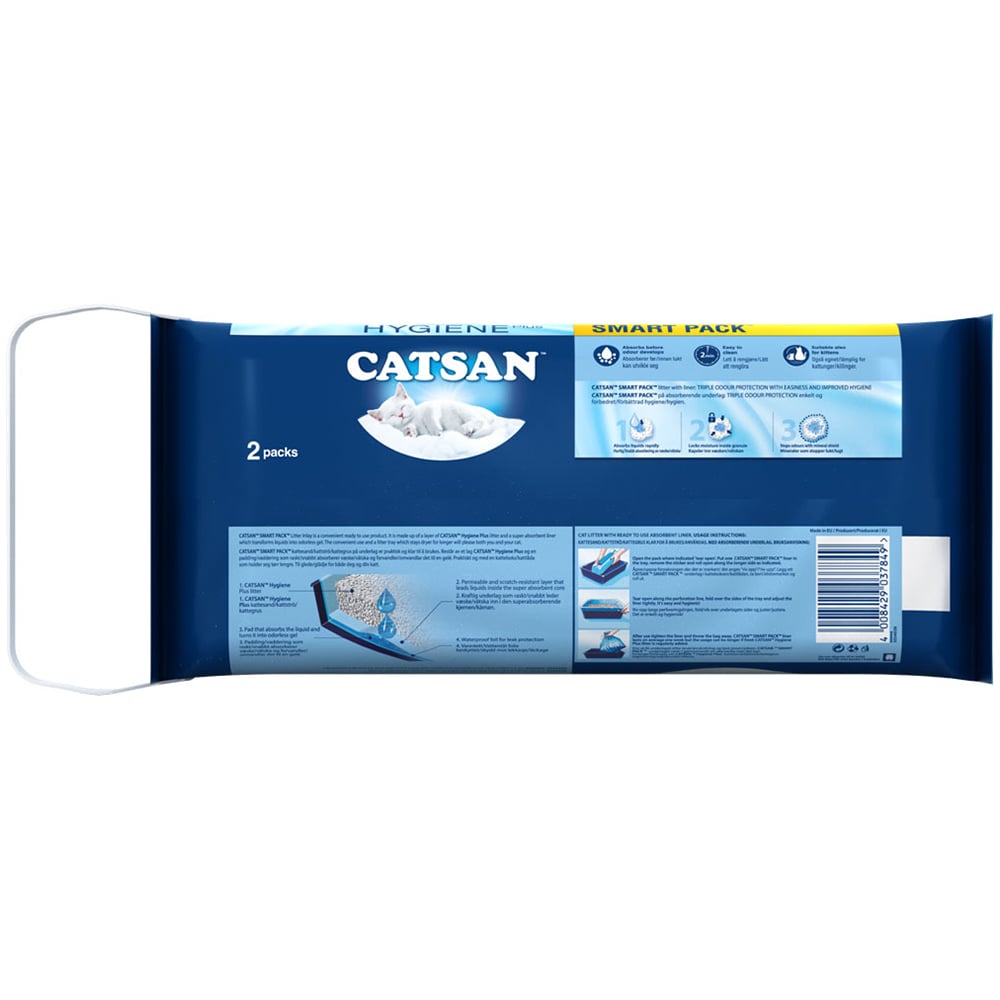 CATSAN Smart Pack Cat Litter 2 Inlays Wilko