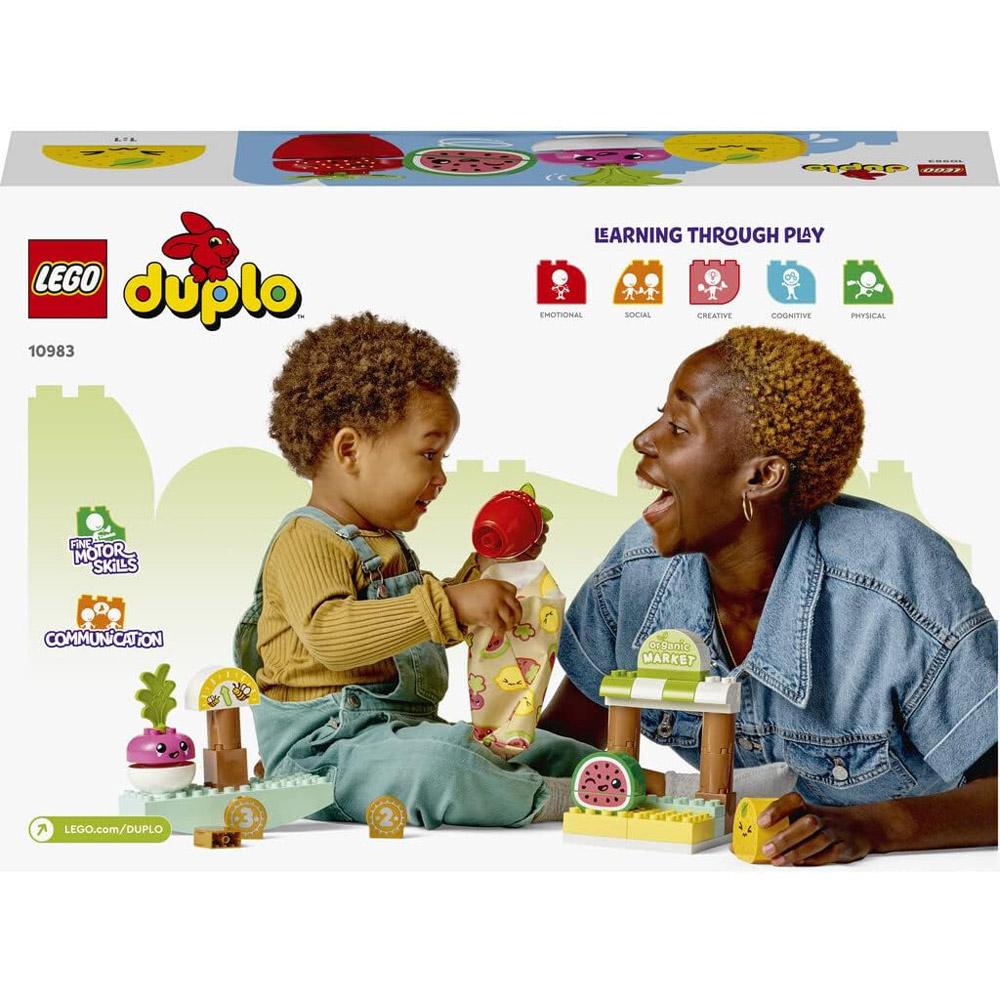 LEGO 10983 Duplo Organic Market Kid's Playset 1.5 to 3 Years Image 6