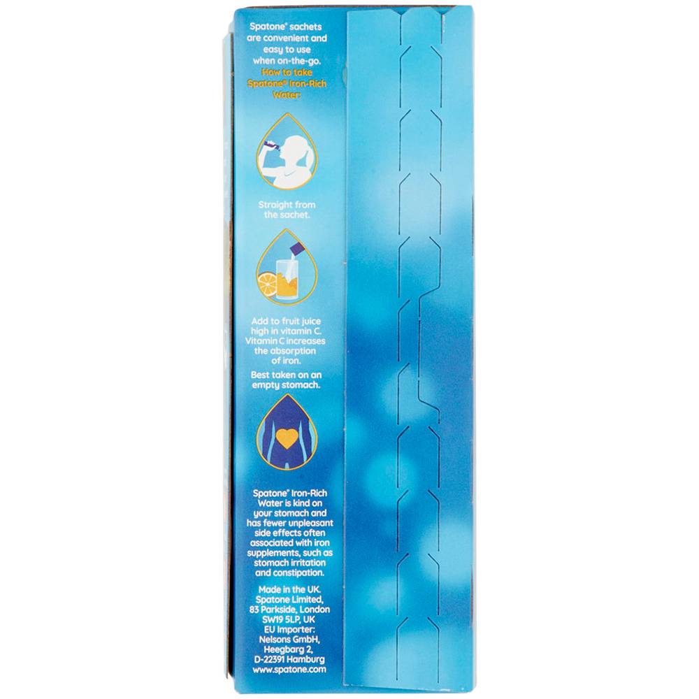 Spatone Natural IronRich Water Sachet 20ml 14 Pack Wilko