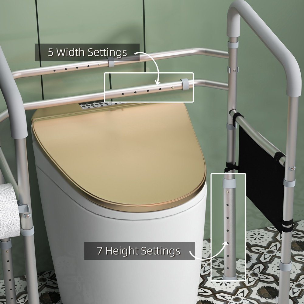 Portland Free Standing Toilet Frame Image 4