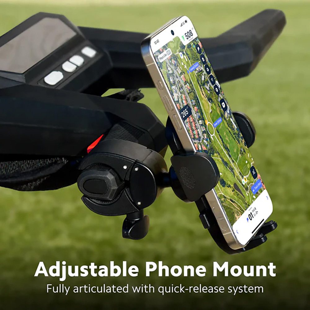 Navee Birdie 3 Black Foldable Dual-Motor Electric Golf Push Cart with Remote Image 7