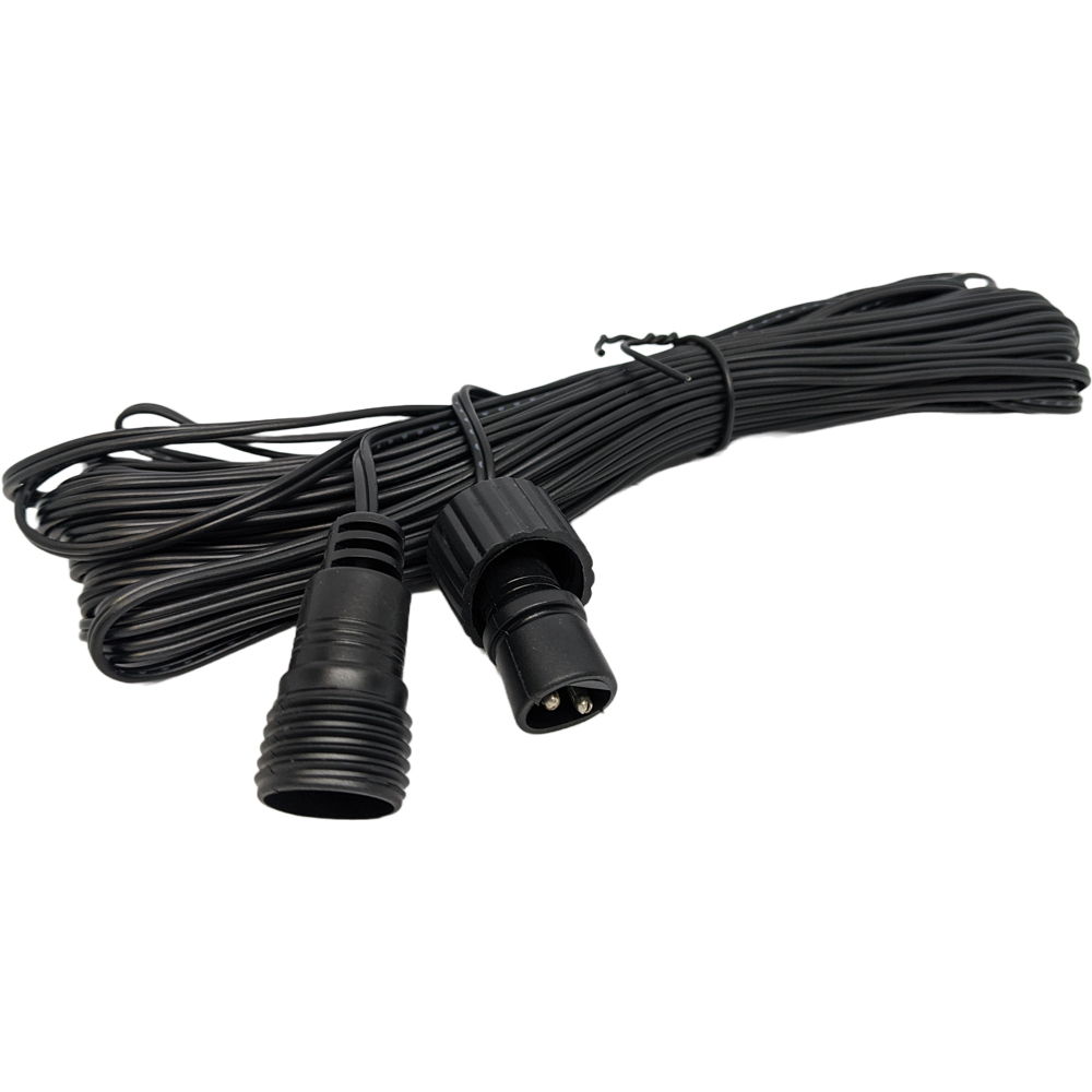 Best Artificial 200 Multicoloured Multi Function Mains Powered Black String Light Image 2