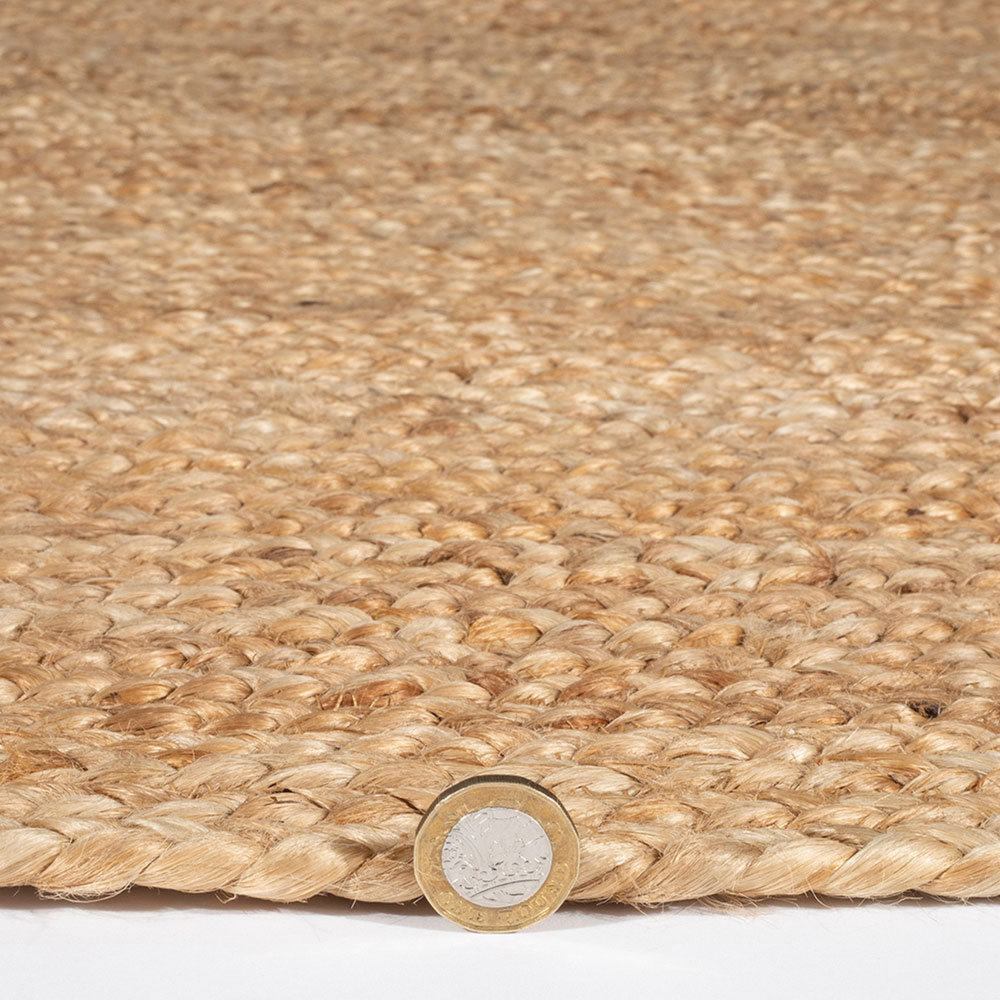 Esselle Stockport Natural Braided Rug 80 x 150cm Image 3