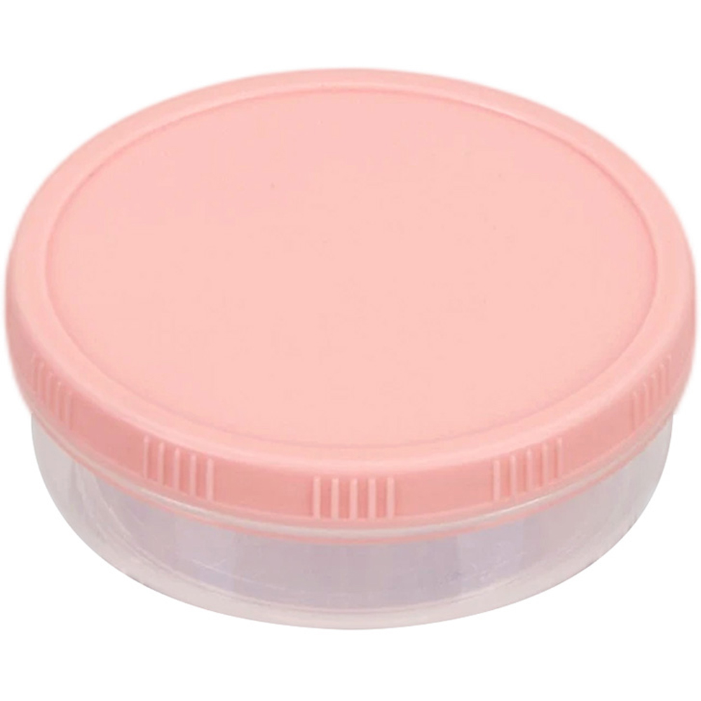 Living and Home 1.4L Pink Lunch Box with Cutlery Set Image 3