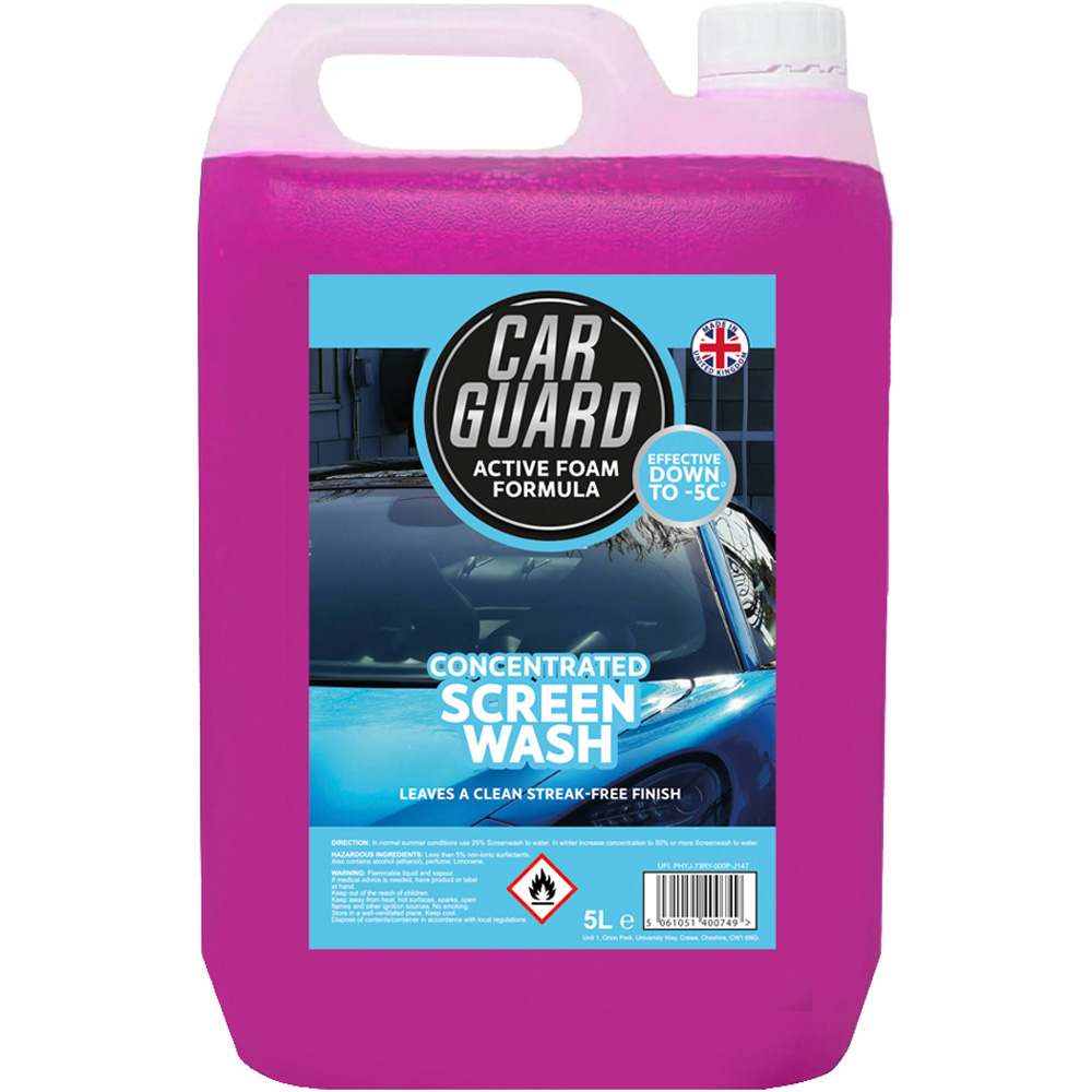 Car Guard Concentrated Screenwash 5L 2 Pack Image 2