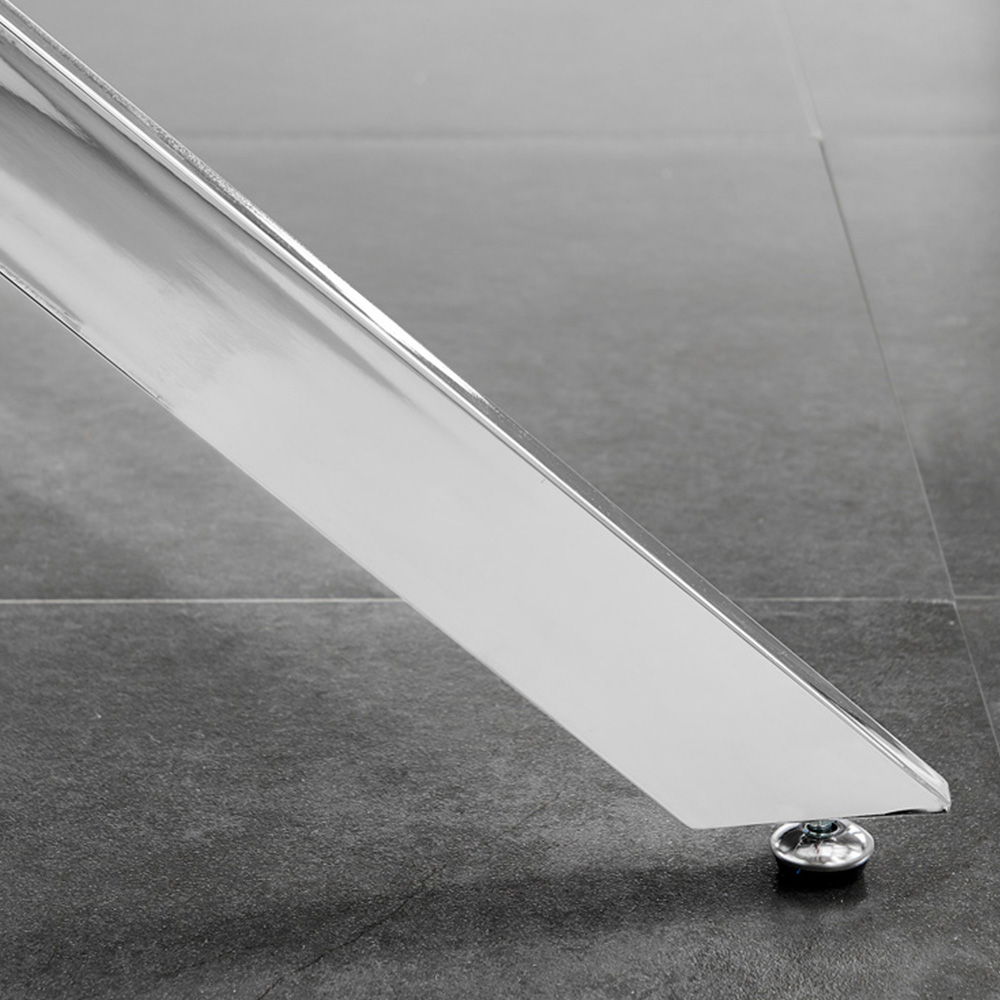 Furniturebox Arona Valera 4 Seater Round Dining Set Cream and Black Image 7