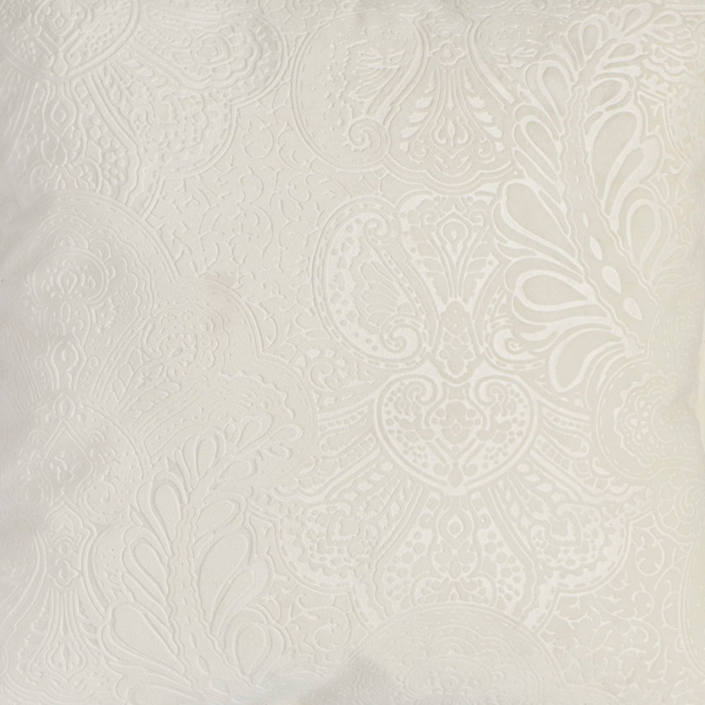 Wilko Cream Floral Cushion 43 x 43cm Image 4