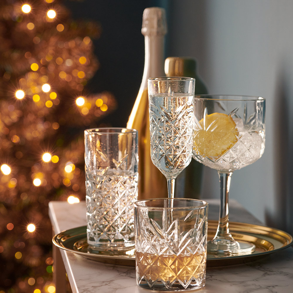 Wilko Majestic HiBall Glass Wilko