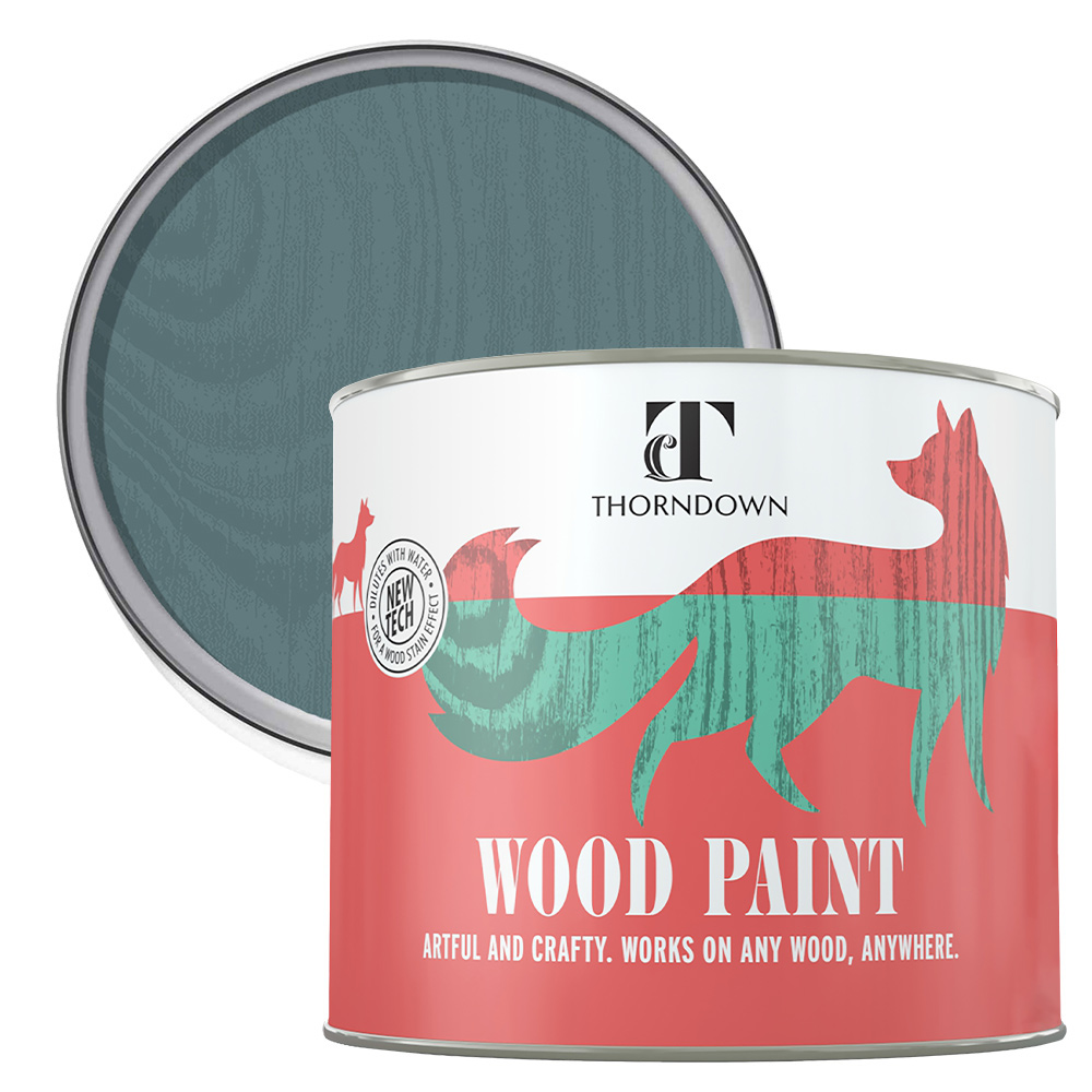 Thorndown Launcherley Blue Satin Wood Paint 750ml Image 1