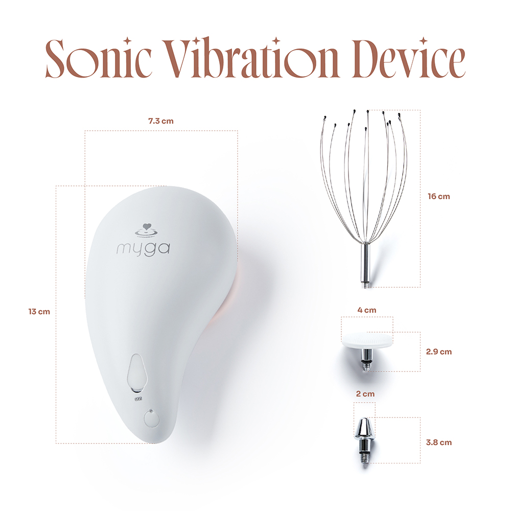 Myga Sonicwave Massager Therapy Device Image 5