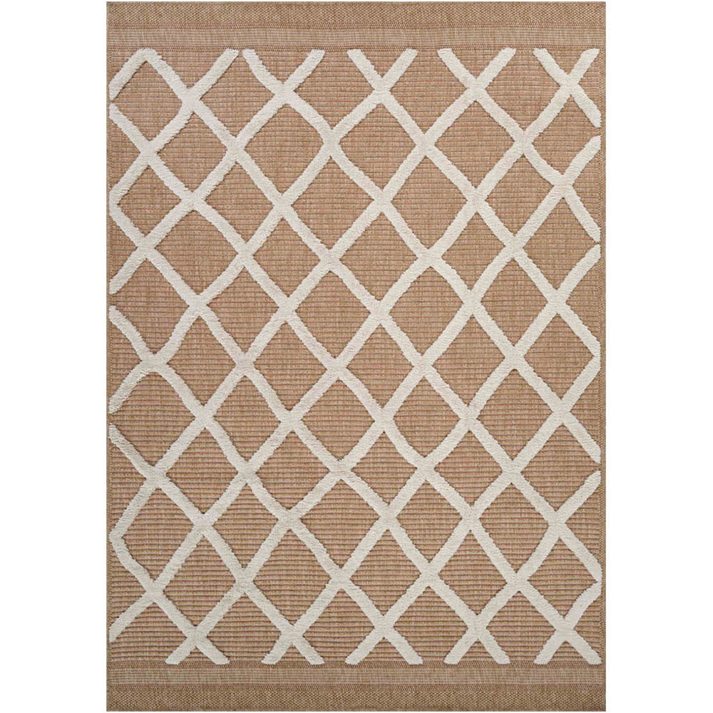 Desire Rugs Harper Cream Aztec Rug 120 x 170cm Image 1