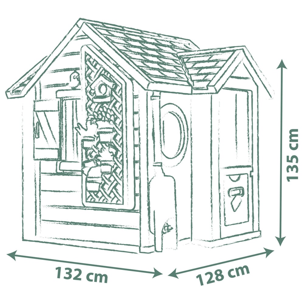 Smoby Life Garden House Playset  Image 9