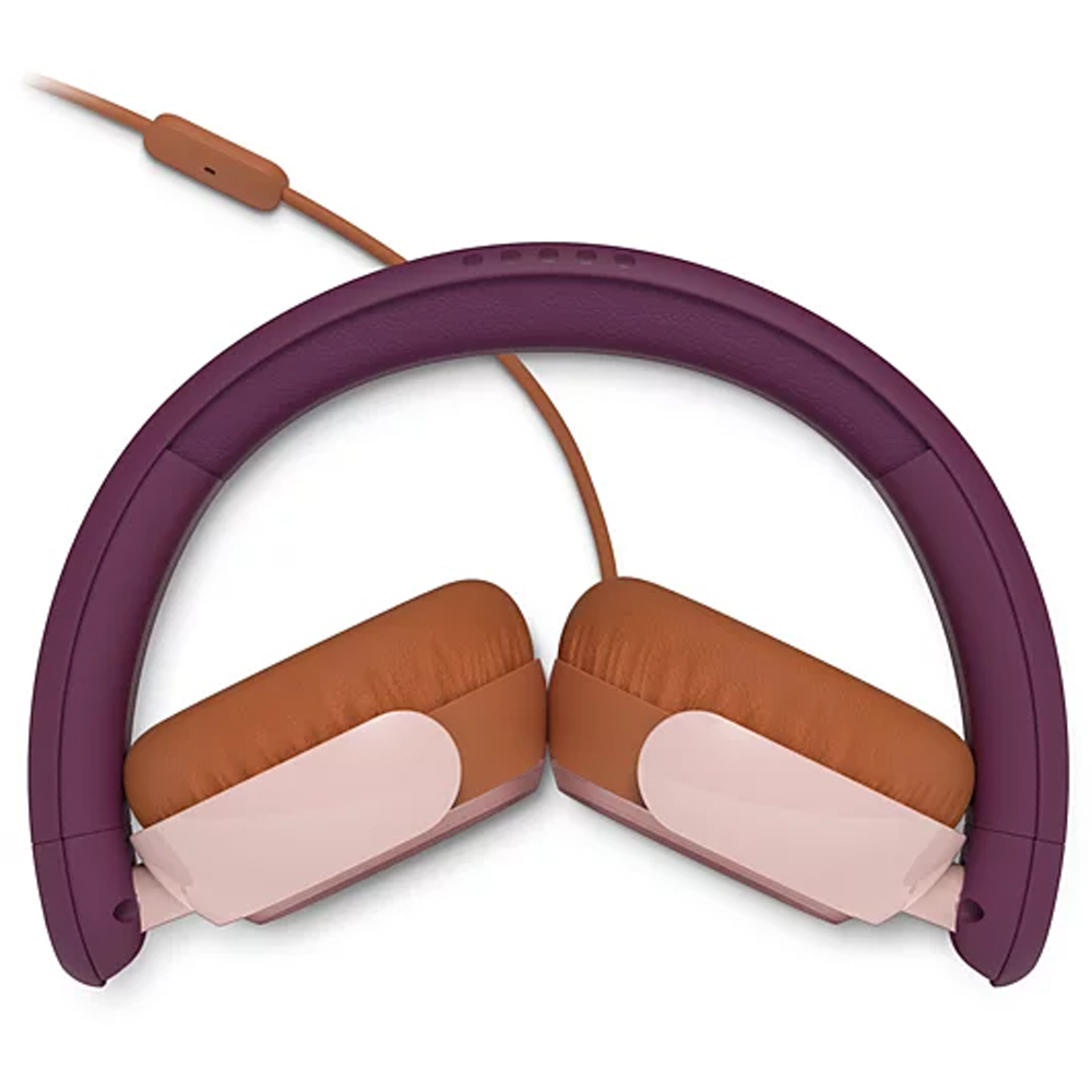 Philips TAK2000 Magenta Kids Wired On-Ear Headphones Image 4