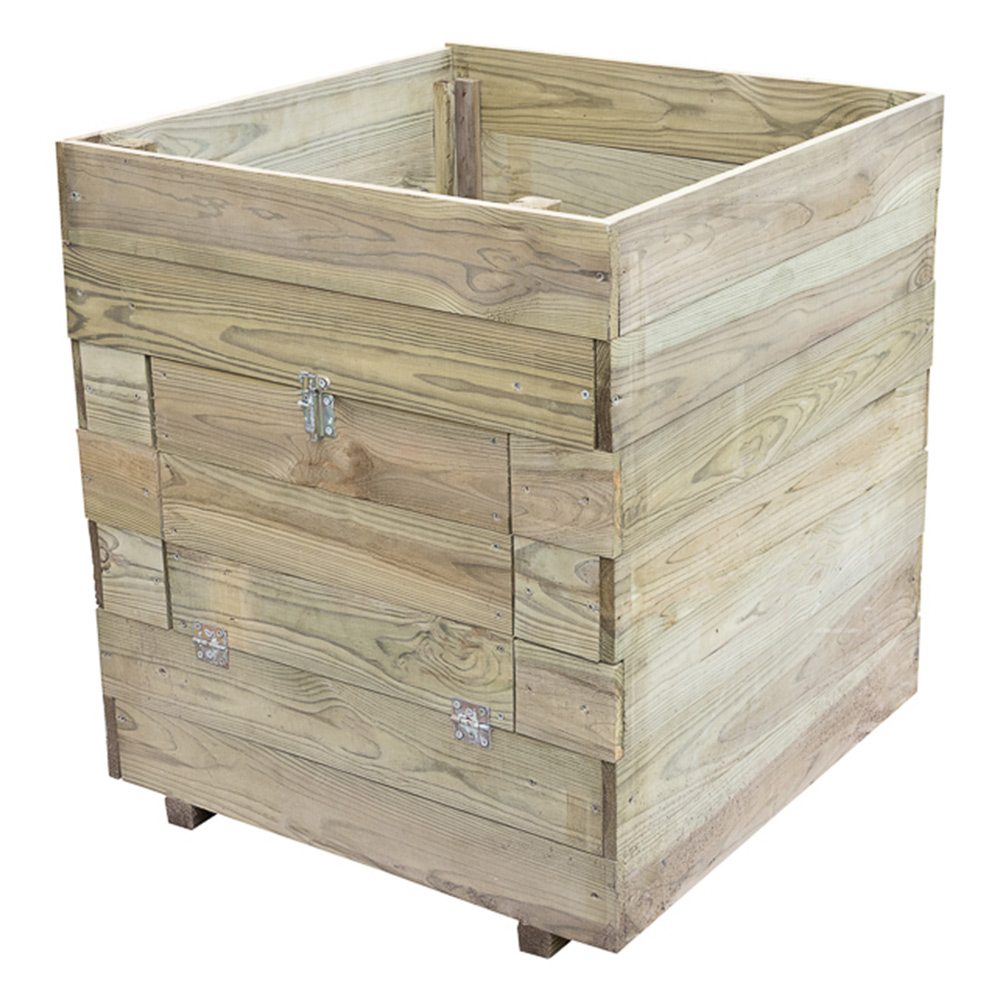 Forest Garden Wooden Outdoor Potato Planter Image 1