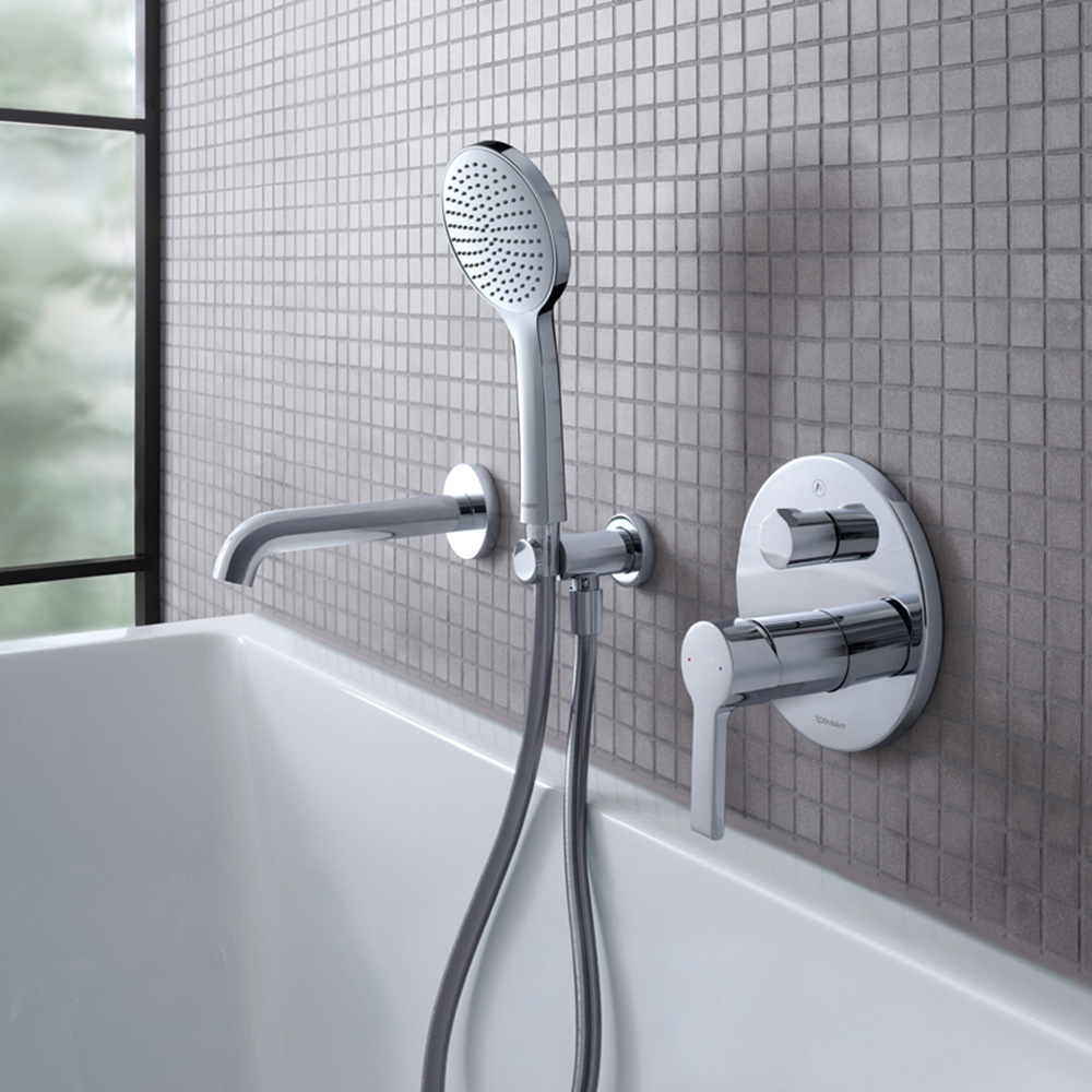 Duravit Chrome Shower Hose 1800mm Image 3