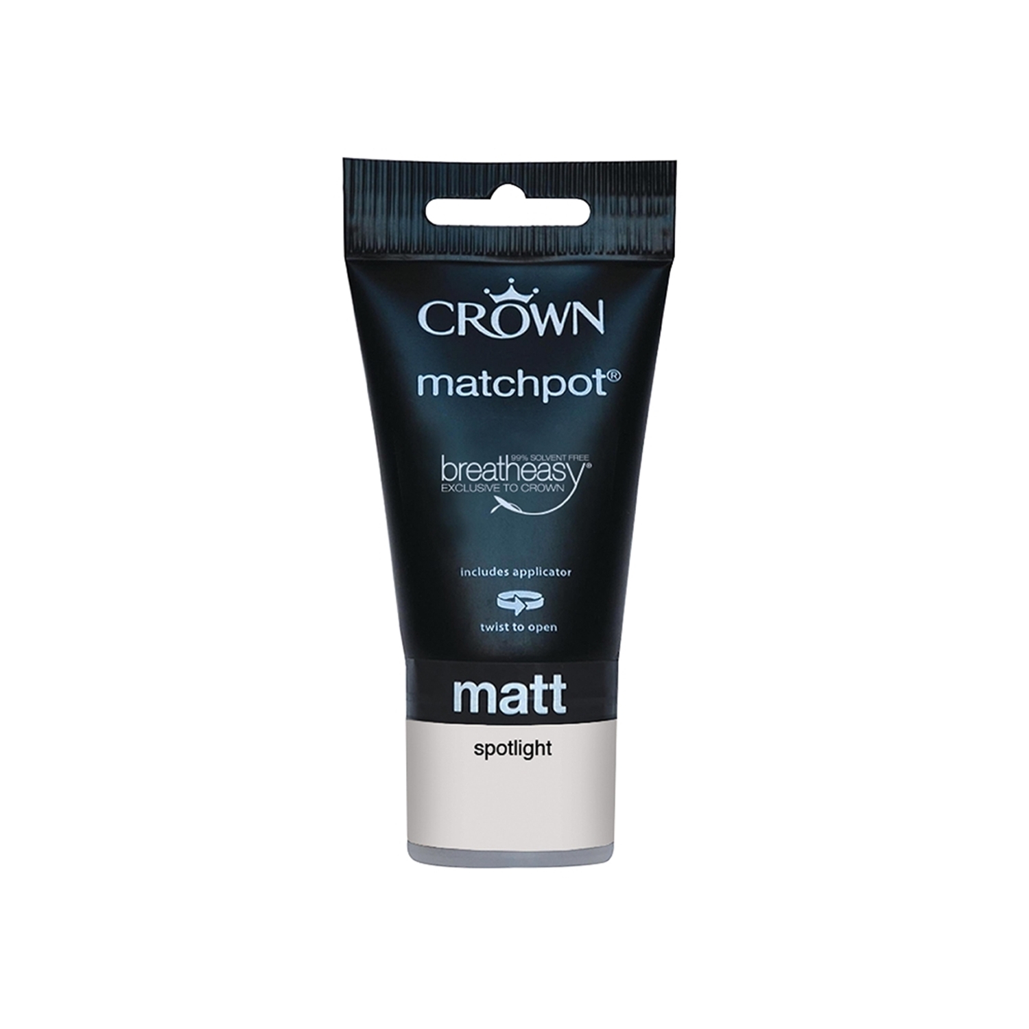 Crown SPot 75mllight Matt Breatheasy Tester Pot 75ml Image