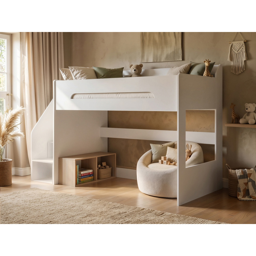 Flair Stepaside White High Sleeper Image 5