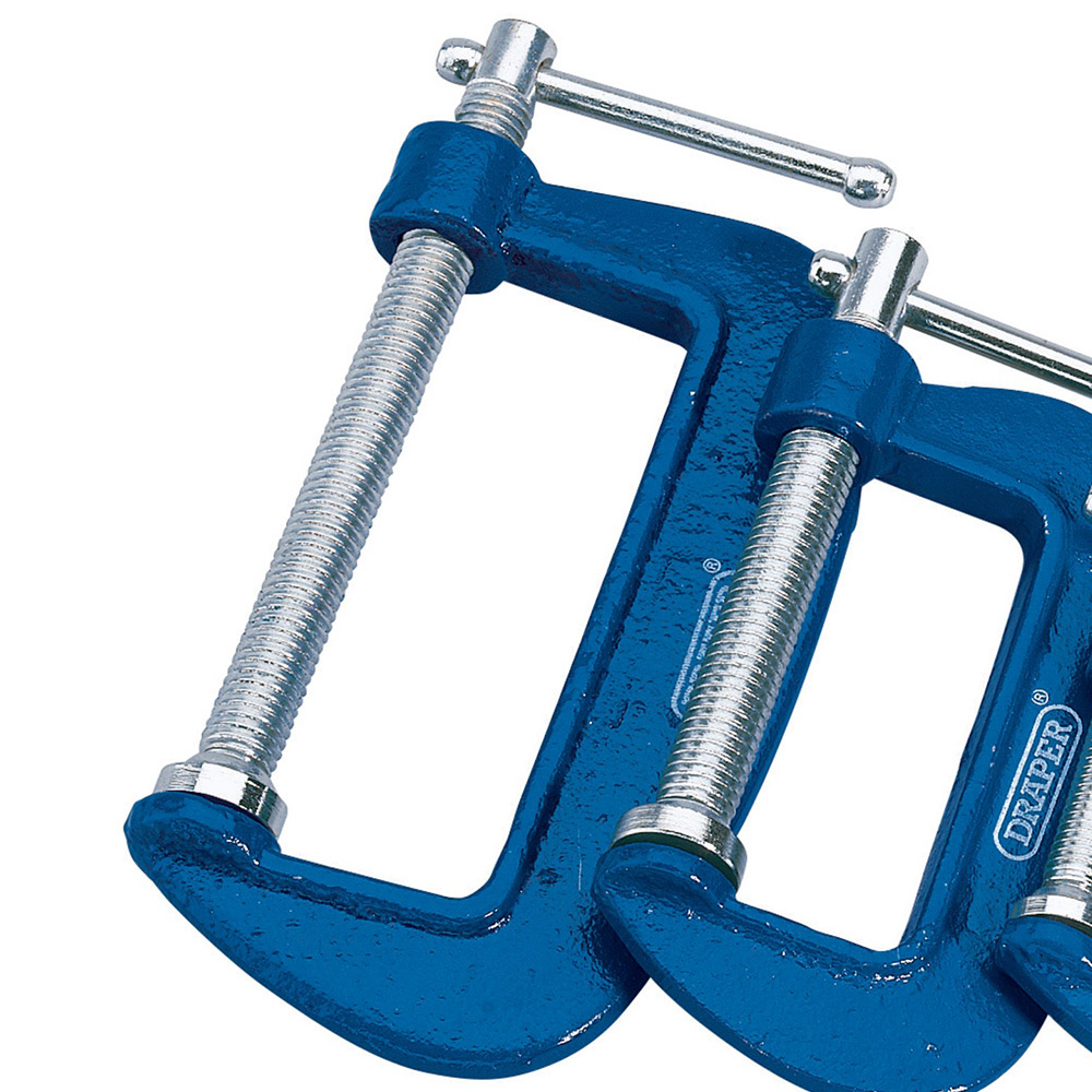 Draper 3 Piece C Clamp Set Image 2