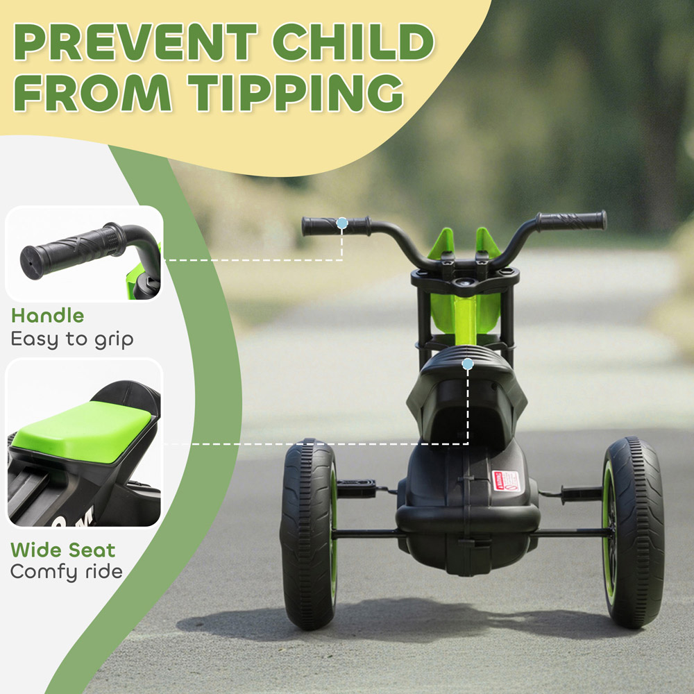 Tommy Toys AIYAPLAY Green 3 Wheel Kids Tricycle Image 6