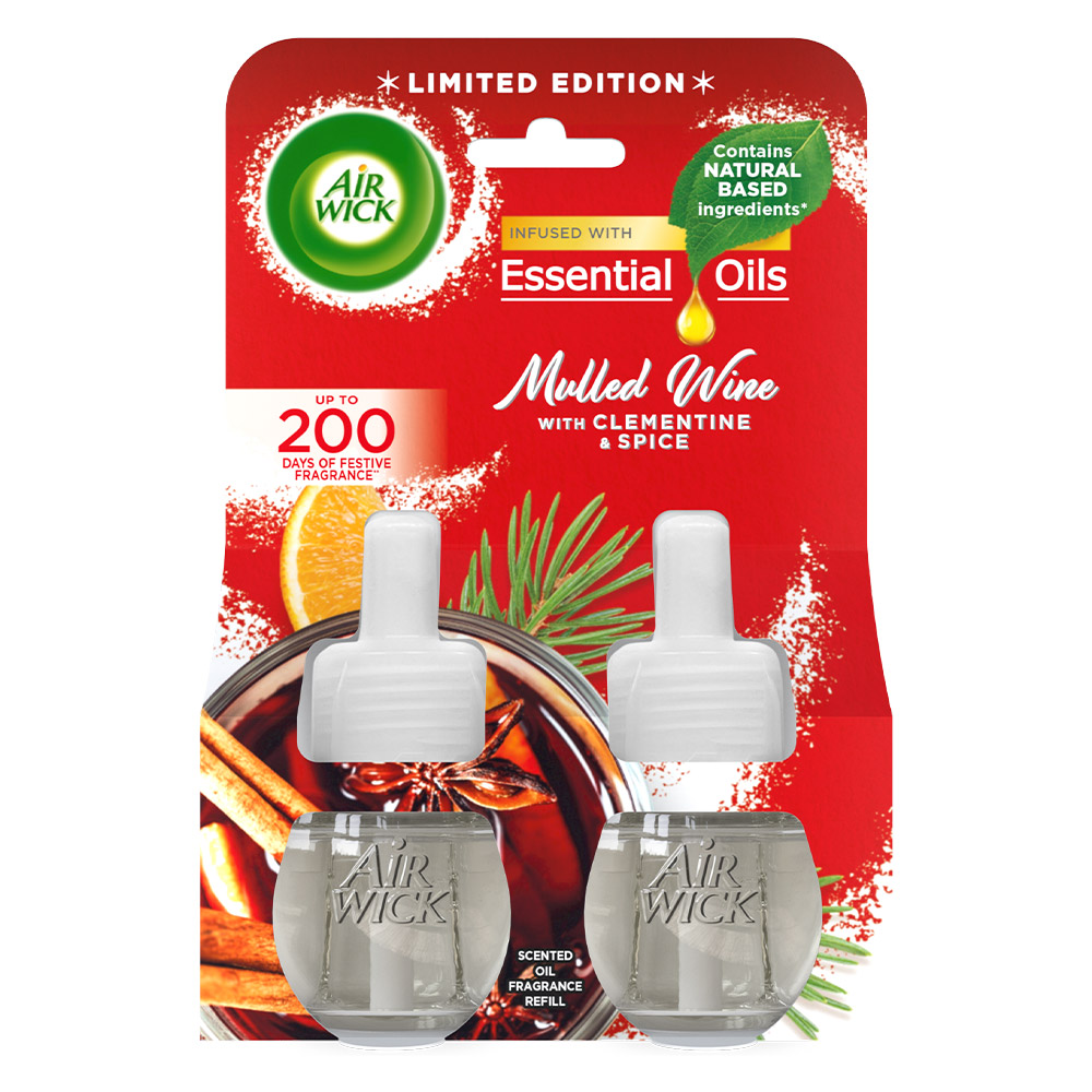Air Wick Mulled Wine Liquid Electrical Twin Refill Image 1