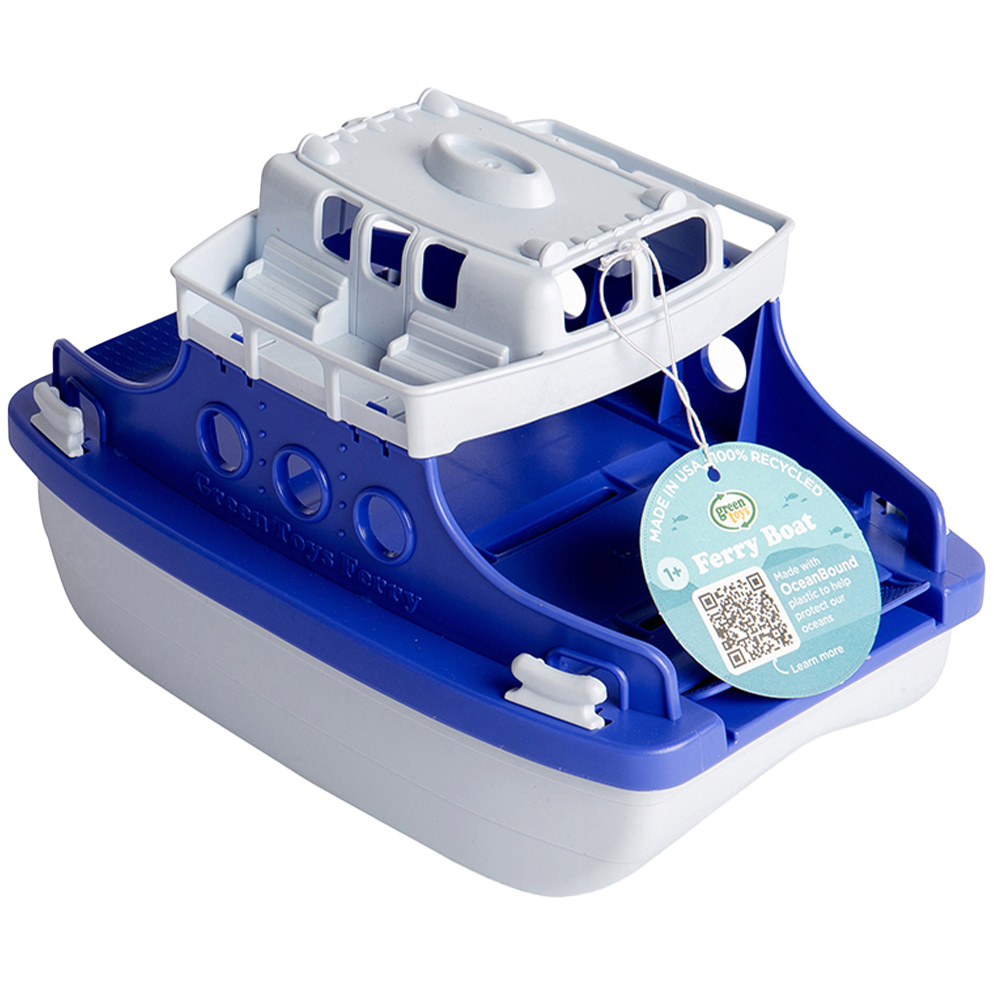 Bigjigs Toys OceanBound Ferry Boat Blue Image 4