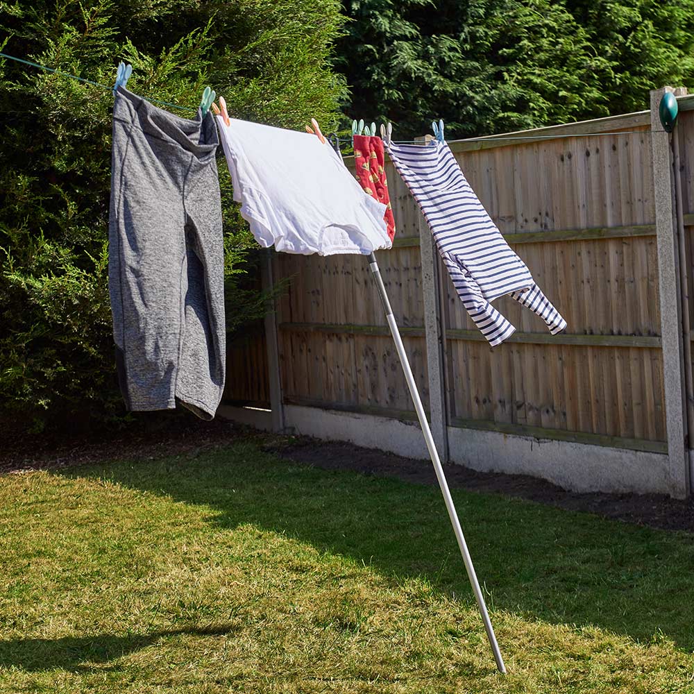 Clothesline Prop Pole