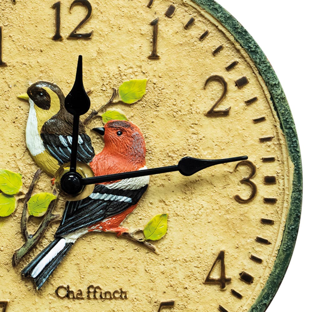 St Helens Chaffinch Garden Clock 30cm Image 3