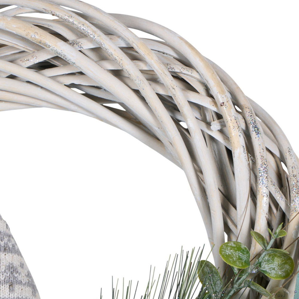 Gonk Wicker WreathMulticolour Image 4