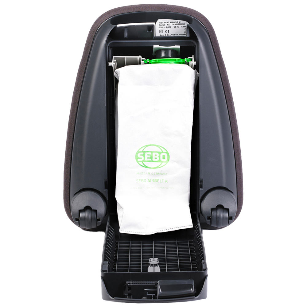 Sebo Airbelt K1 Pet Epower Cylinder Bagged Black Vacuum Cleaner 890W Image 2