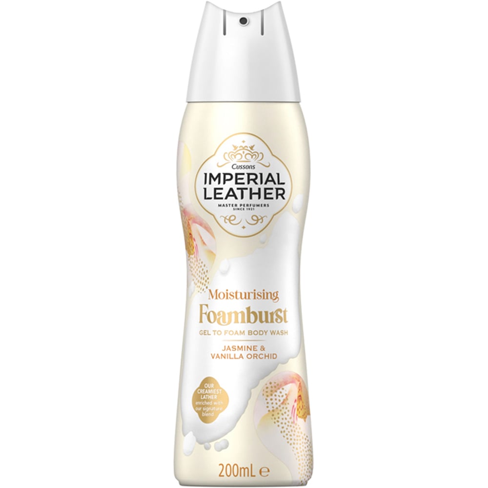 Imperial Leather Nourishing Foamburst Jasmine and Vanilla Orchid Body Wash 200ml Image