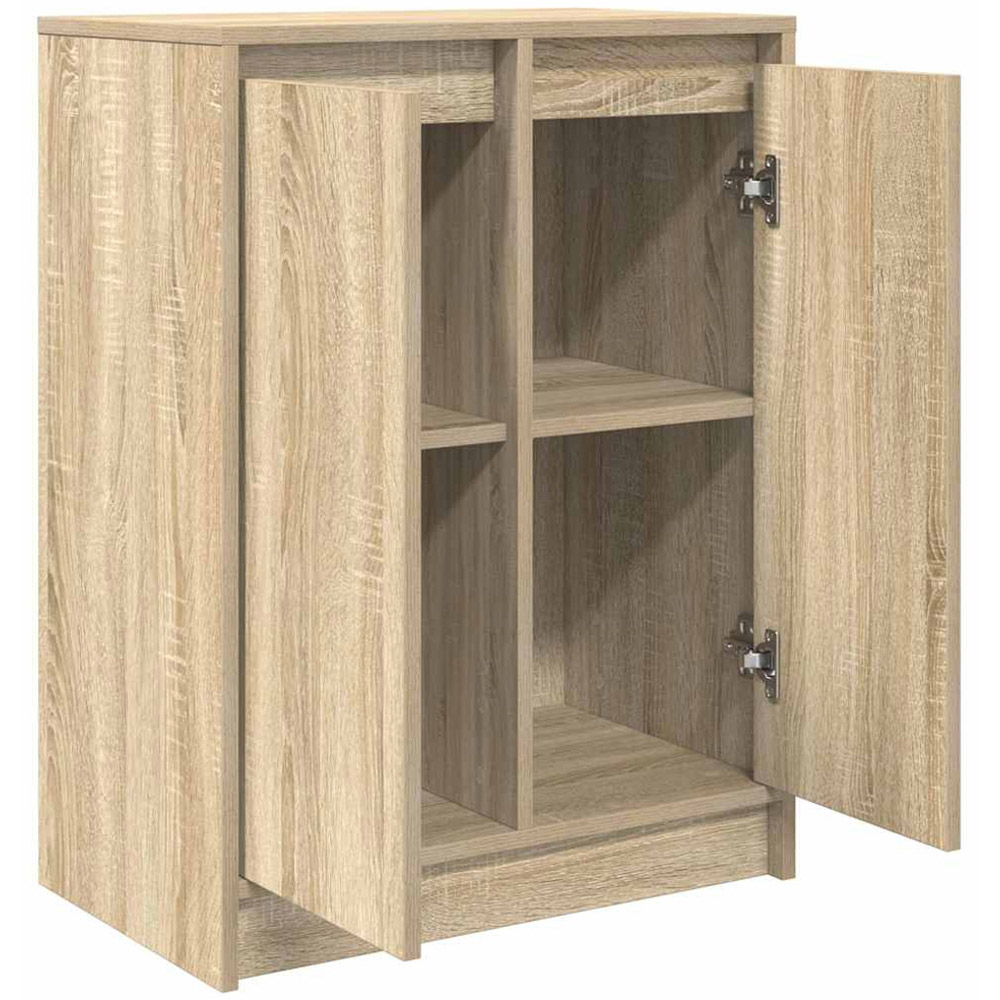 vidaXL 2 Door Sonoma Oak Sideboard Image 5