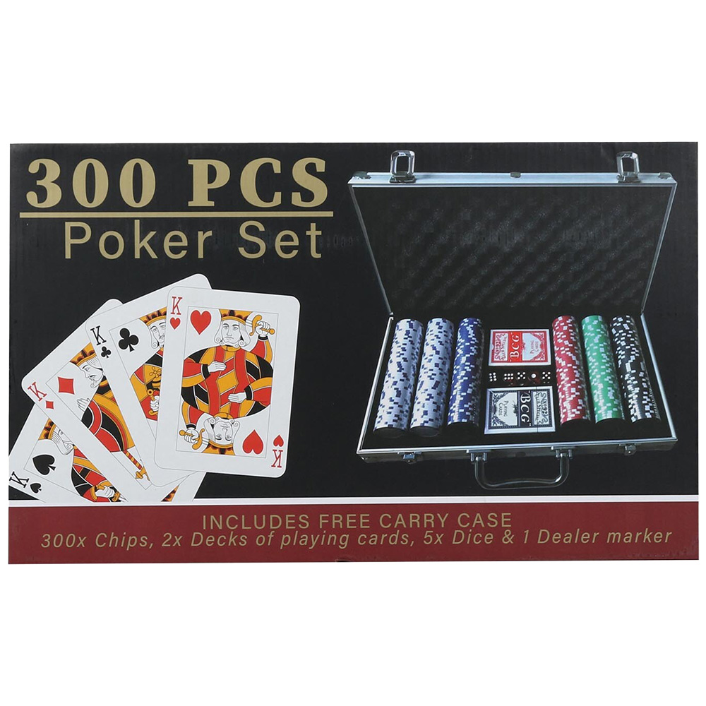 G and G Poker Set 300 Piece Image