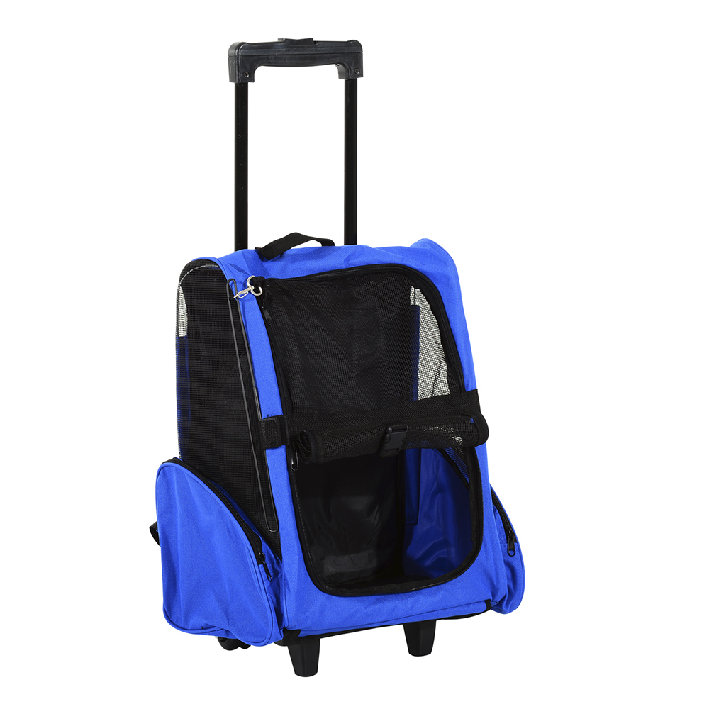 PawHut Pet Travel Backpack Bag Blue Image 1