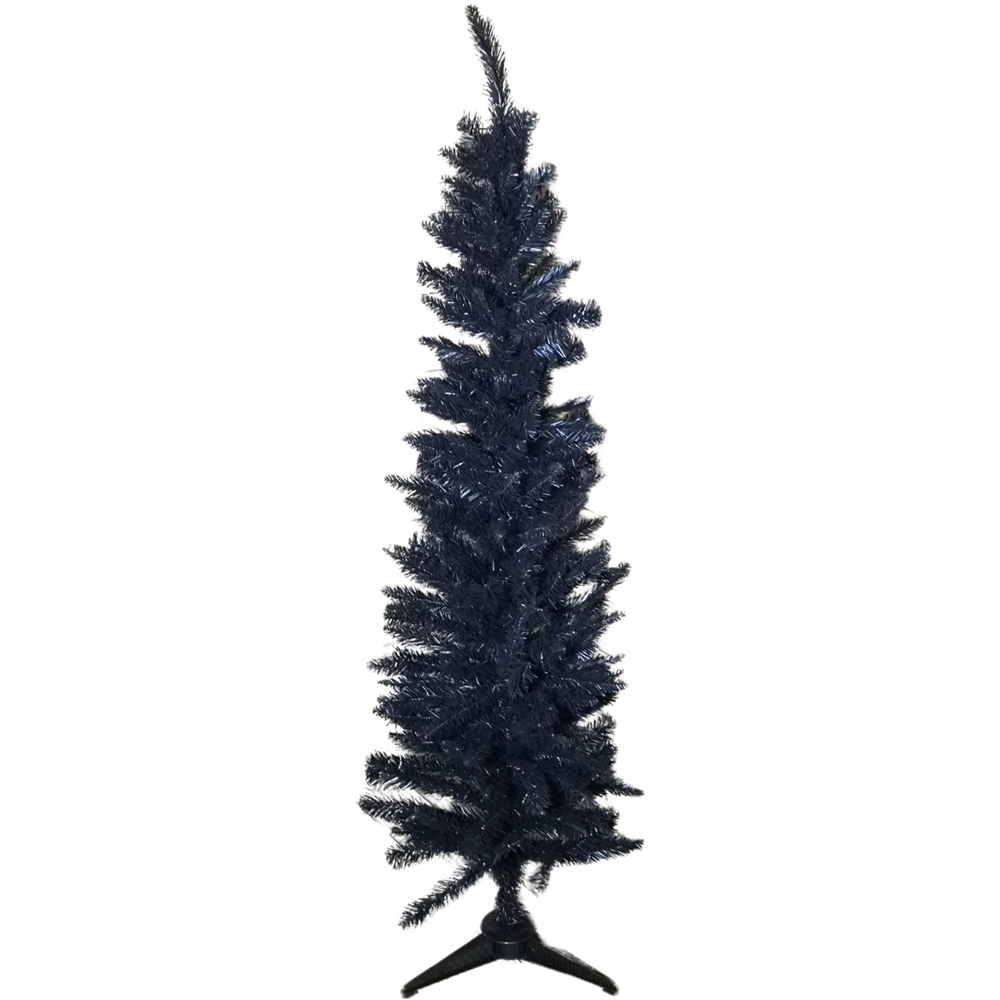 Samuel Alexander Black Pine Pencil Style Christmas Tree 5ft Image 1