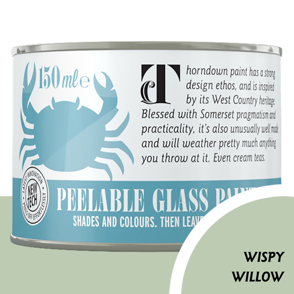 Thorndown Wispy Willow Peelable Glass Paint 150ml Image 3