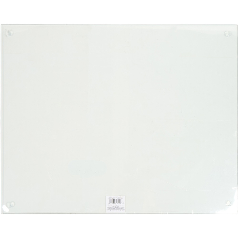 XL Glass Worktop Saver Clear Image 3