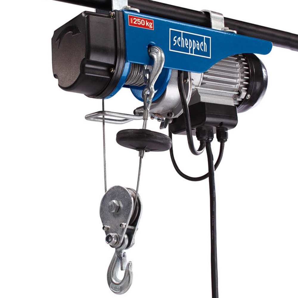 Scheppach HRS250 530W 250kg Electric Hoist Image 1