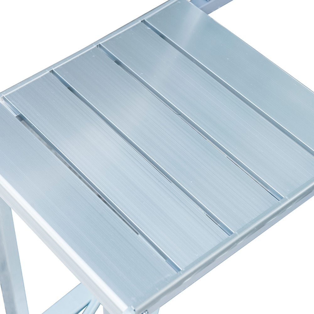 Outsunny Table pliante en aluminium table de camping table de