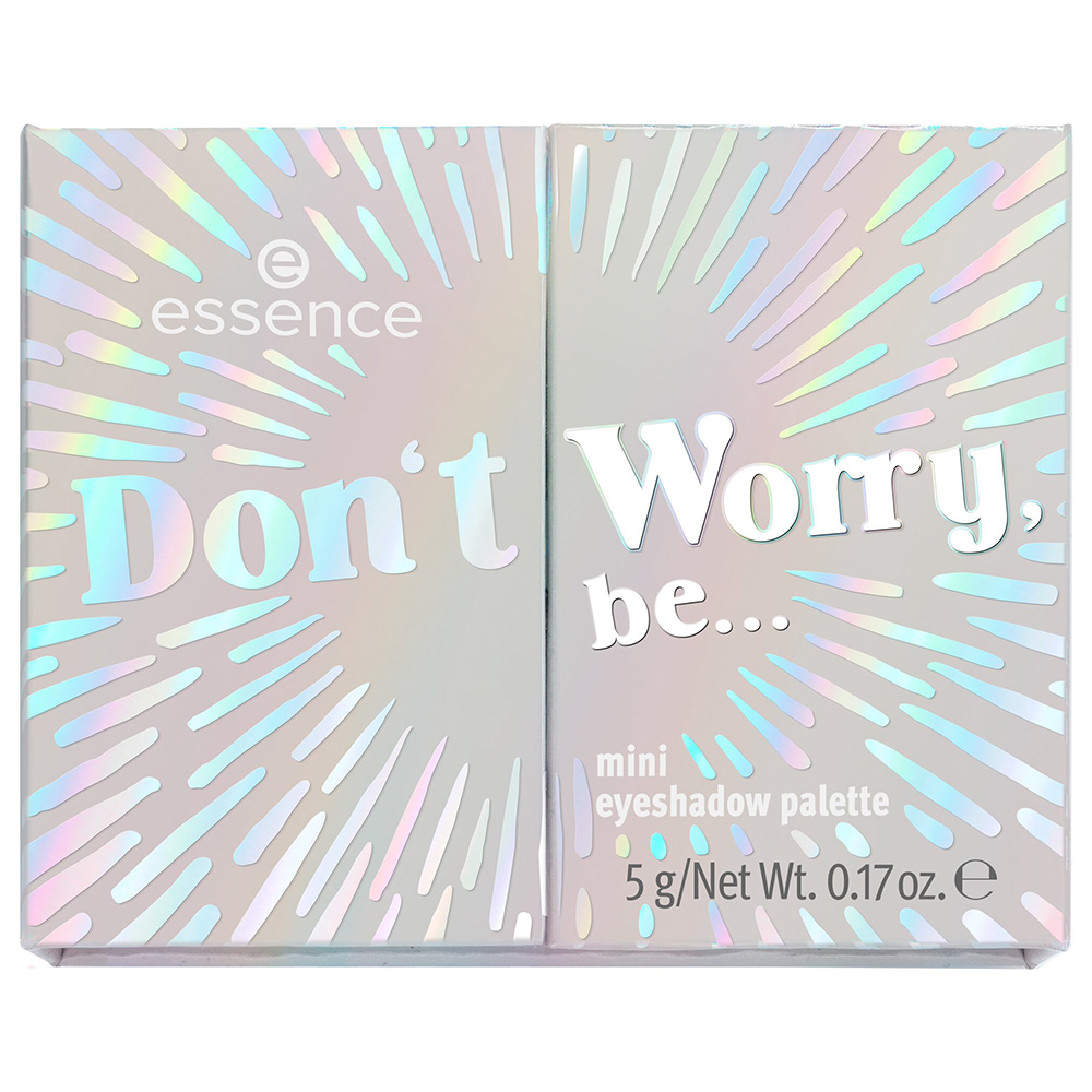 essence Don't Worry Be Mini Eyeshadow Palette Wilko