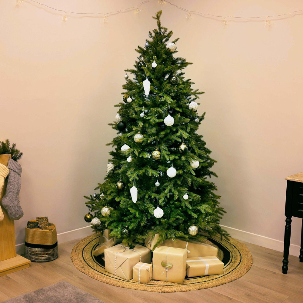 Charles Bentley 2.4m Luxury Hinged Artificial Christmas Tree Image 5
