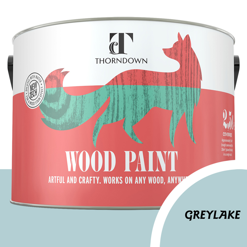 Thorndown Greylake Satin Wood Paint 2.5L Image 3