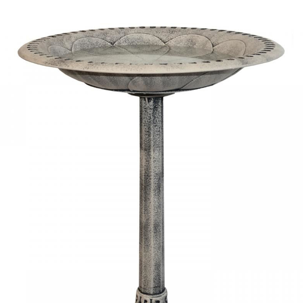 Gr8 Garden Stone Effect Plastic Pedestal Free Wild Bird Garden Feeder Image 2