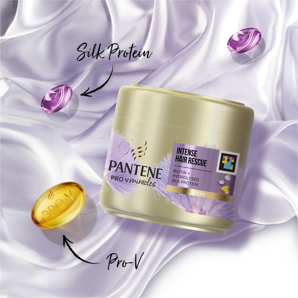 Pantene Miracles Biotin Silky Touch Hair Mask 300ml Image 3
