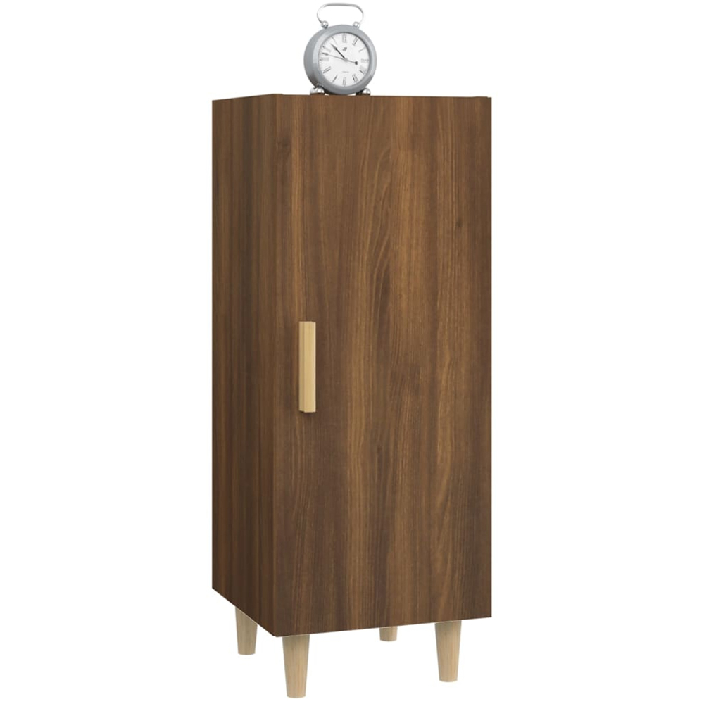 vidaXL Single Door Brown Sideboard Image 5