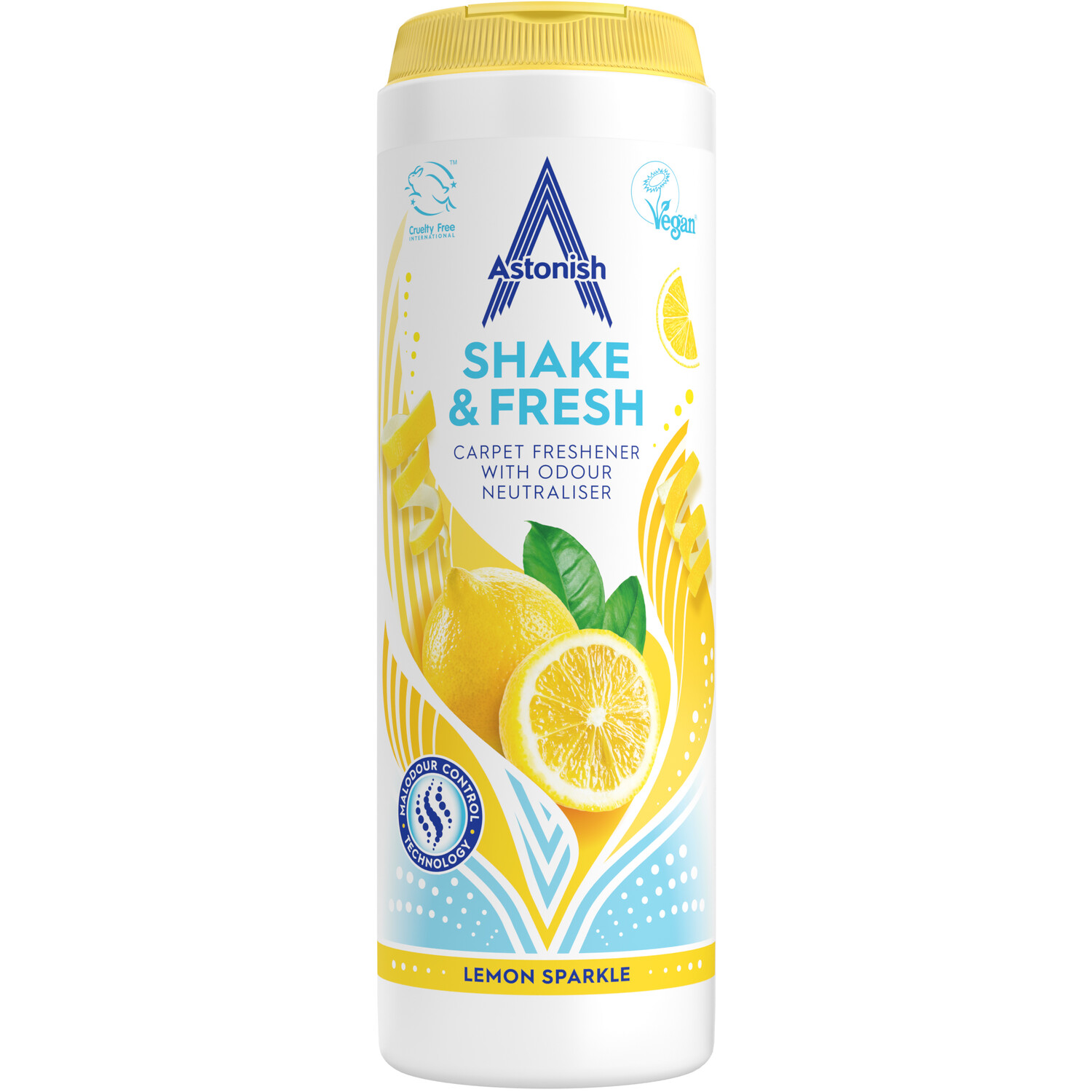 Astonish Shake and Fresh Carpet Freshener - Lemon Sparkle Image